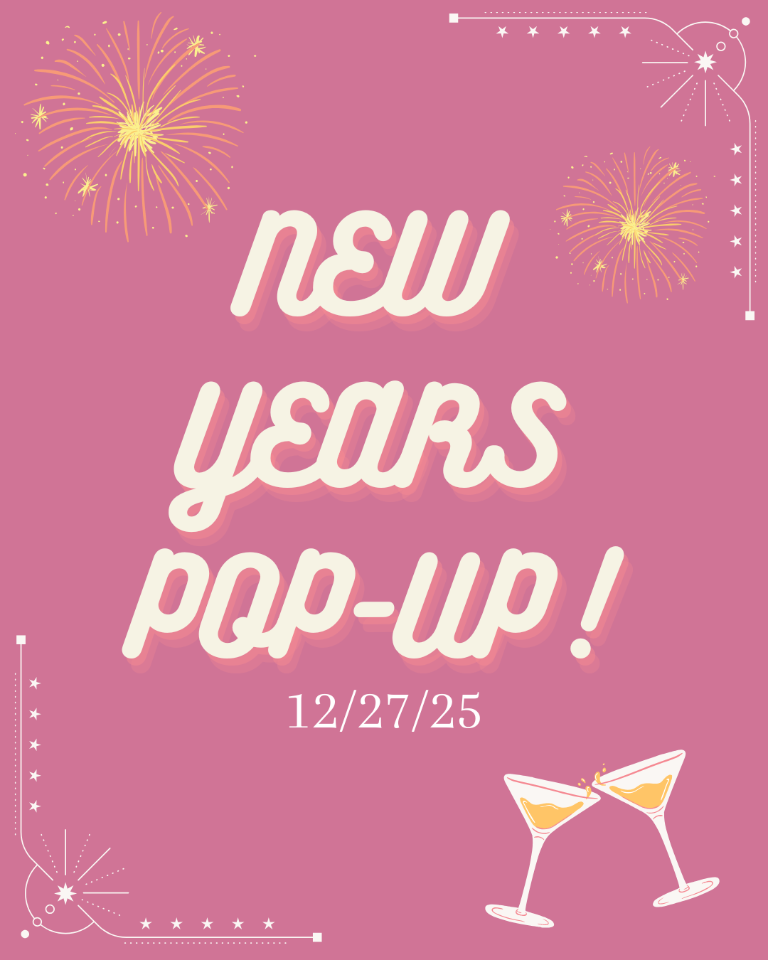 New Years Pop-up